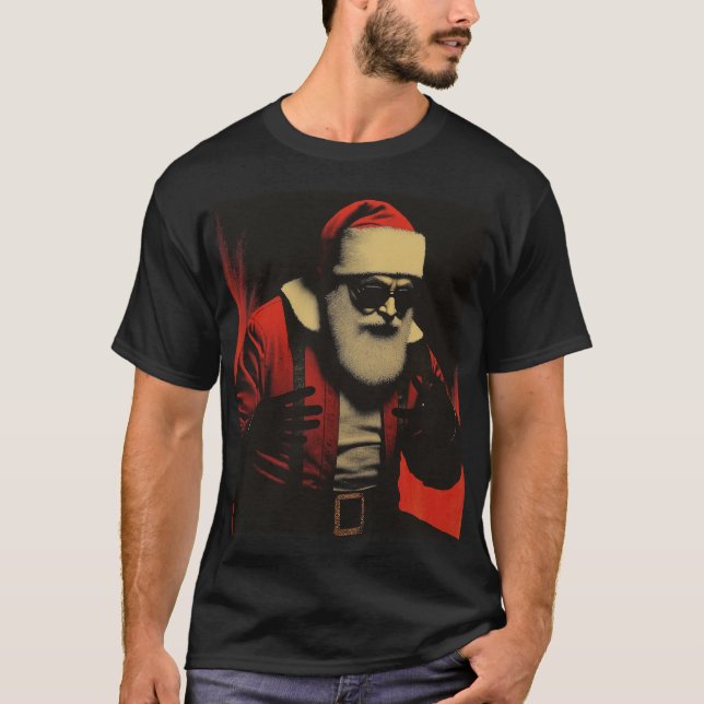 T-shirt Le Père Noël de l'enfer (Devant)
