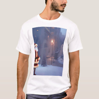 T-shirt Le Père Noël En Ville.