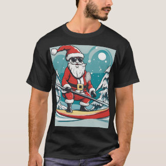 T-shirt Le Père Noël s'amuse