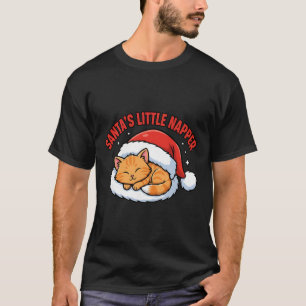 T-shirt Le petit dormeur du Père Noël Mignon Noël Drôle de