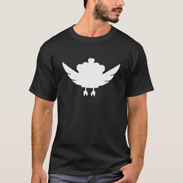 T-shirt Le petit gâteau extraordinaire de vol (INVERSÉ) (Devant)