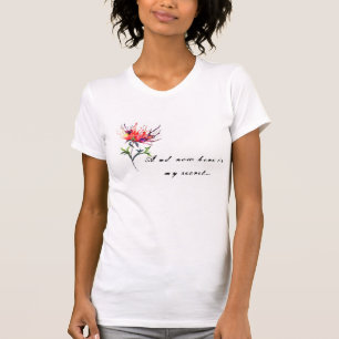 T-shirt Le petit prince… "et voici maintenant mon secret