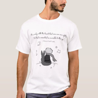 T-shirt Le Petit Prince (Noir Et