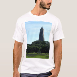 T-shirt Le phare d'île de tête chauve