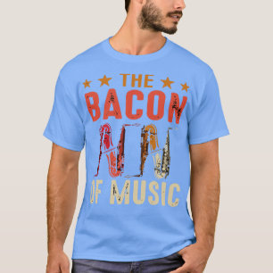 T-shirt Le phare du design musical Saxophone 4