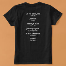 Le photographe parfait (français-anglais)