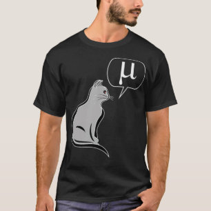 T-shirt Le physicien Cat reflète le Coefficient de frottem