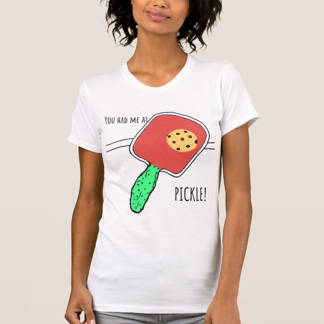 T-shirt Le pickleball de Women (Devant)