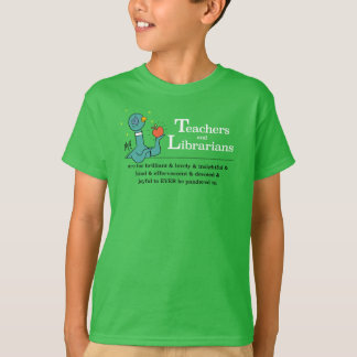 T-shirt Le Pigeon Enseignants et Bibliothécaires Enfants V