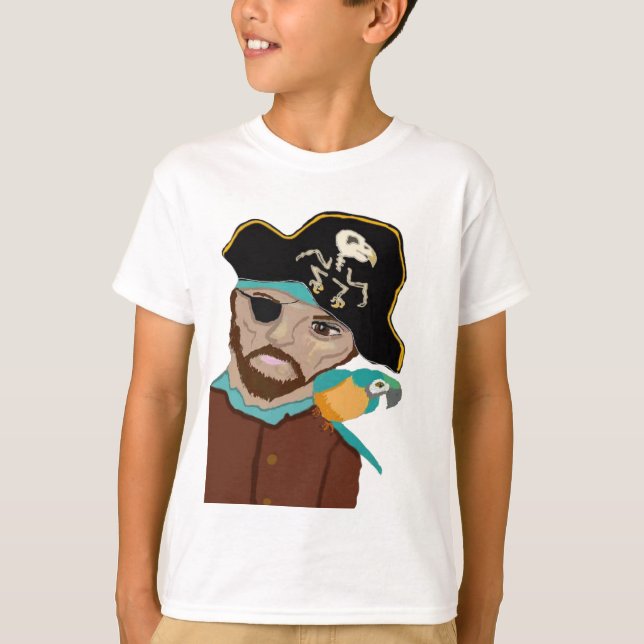 T-shirt Le Pirate 🏴 ‍ ☠️ (Devant)