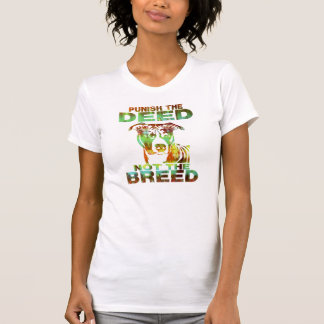 T-SHIRT LE PITBULL PUNISSENT LE CONTRAT PAS LA RACE