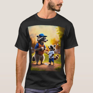 T-shirt Le plaisir de jouer au baseball