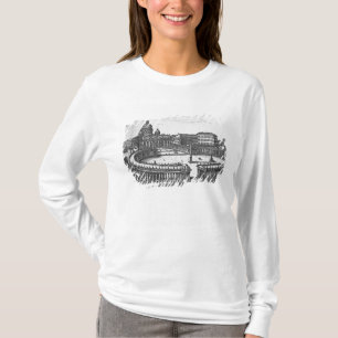 T-shirt Le plan original de Bernini pour le carré de St