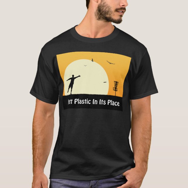 T-shirt Le Plastique À La Place (Devant)