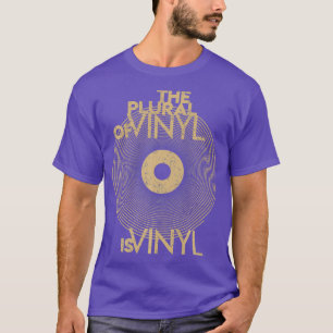 T-shirt Le Plural De Vinyl Est Vinyl Records LP DJ Geek