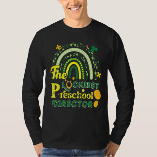 T-shirt Le plus chanceux directeur de la St. Patrick's Day