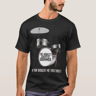 T-shirt Le plus grand batteur du monde - mon fils !
