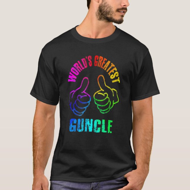 T-shirt Le plus grand cercle de couleurs arc-en-ciel du mo (Devant)
