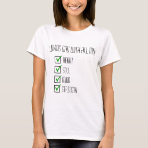 T-shirt Le plus grand commandement