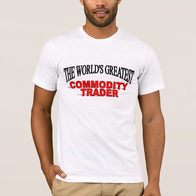 T-shirt Le plus grand commerçant des produits du monde (Devant)