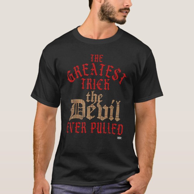 T-shirt Le plus grand coup du diable jamais tiré (Devant)