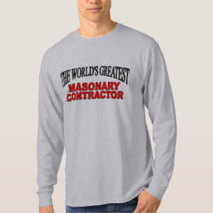 T-shirt Le plus grand entrepreneur de Masonary du monde