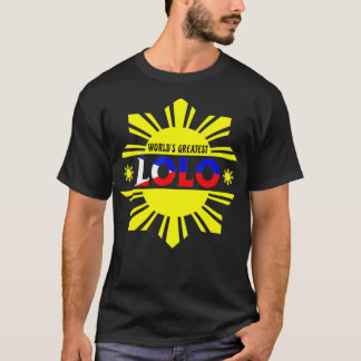 T-shirt Le plus grand Lolo Filipino Grandpa du monde Phili