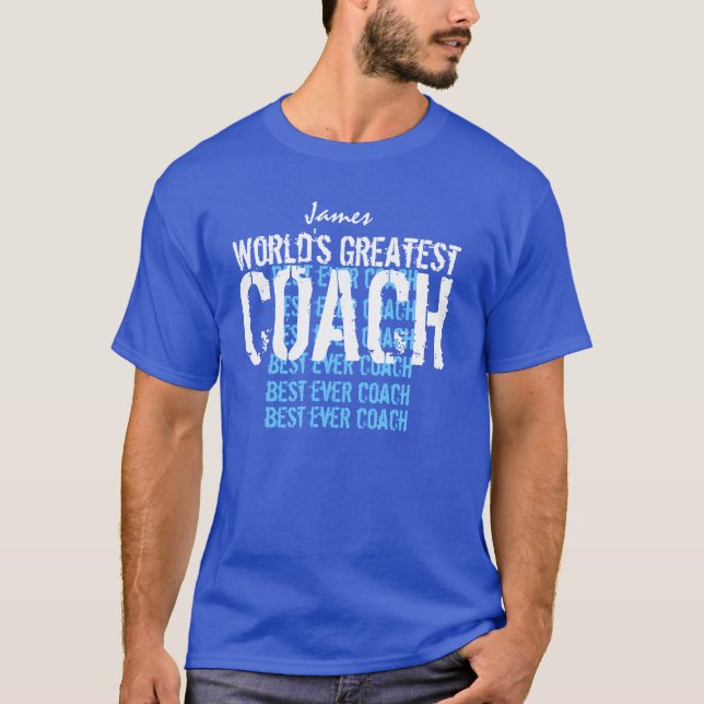 T-shirt Le plus grand nom personnalisé du monde de l'ENTRA (Devant)