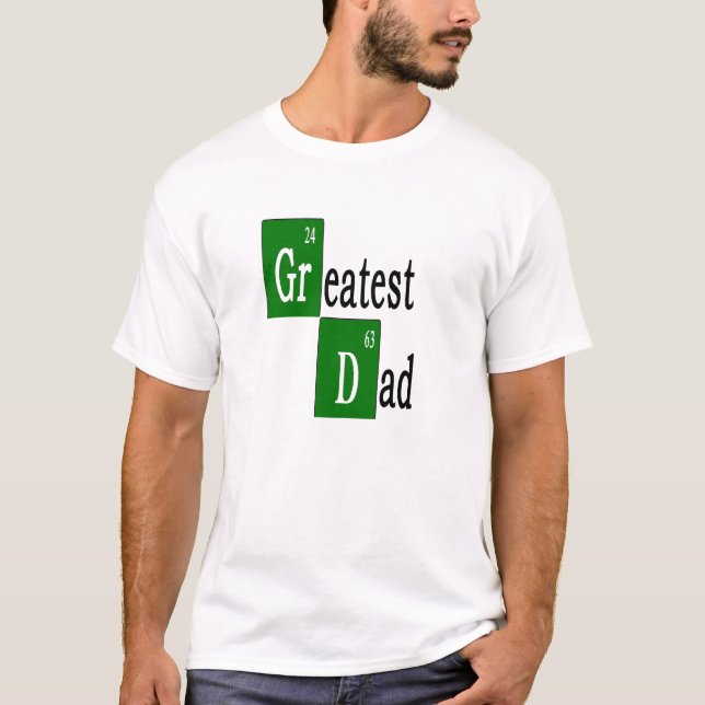 T-shirt Le plus grand papa (Devant)