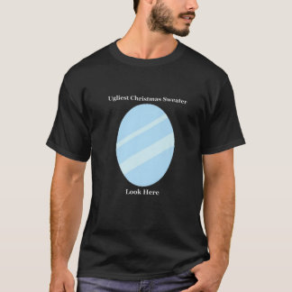 T-shirt Le plus répugnant pull de Noël avec miroir - Humor