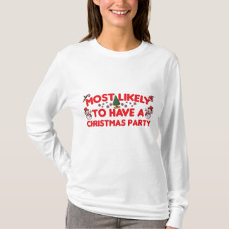 T-shirt le plus susceptible d'avoir une fête de Noël