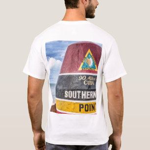 T-shirt Le point le plus le plus au sud Key West