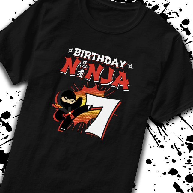 T-shirt Le poison de la fête de Ninja (Créateur téléchargé)