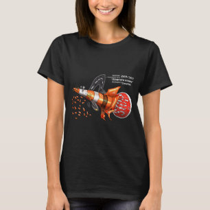 T-shirt Le poisson cône de sécurité routière