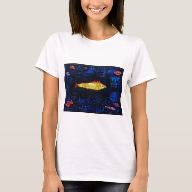 T-shirt Le poisson rouge, Paul Klee (Devant)