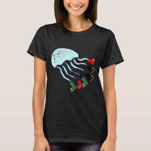 T-shirt Le poisson Welly à taches mineures