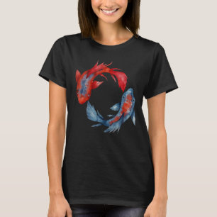 T-shirt Le poisson Yin Yang Koi