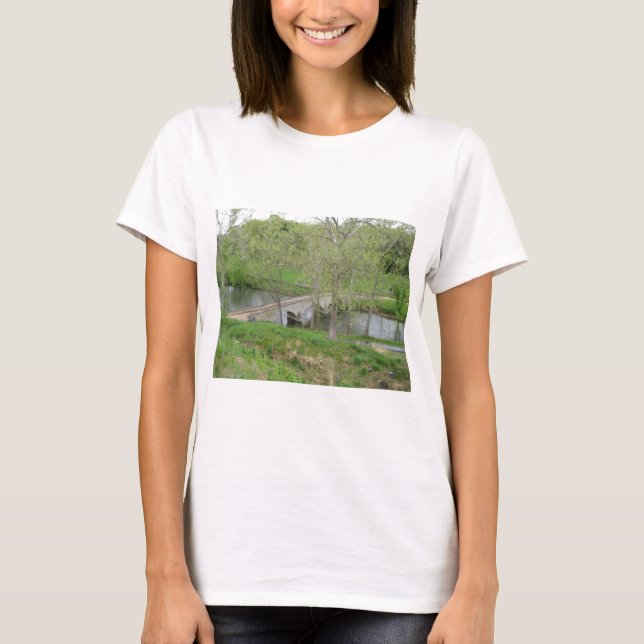 T-shirt Le pont de Burnside, Antietam Creek, Sharpsburg, (Devant)
