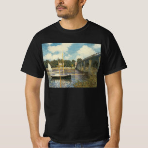 T-shirt Le Pont de l'autoroute à Argenteuil par Claude Mon