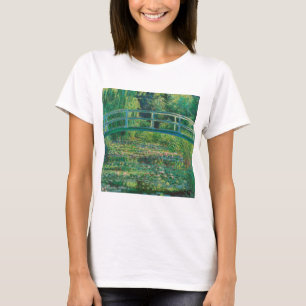 T-shirt Le pont japonais (Water-Lily Pond), Monet