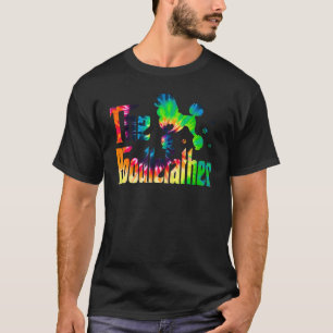 T-shirt Le Poodlefather Poodle Tie Dye Pudel Chien Papa Ai