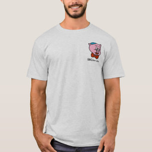 T-shirt Le porc est les chemises 2-Side cachères