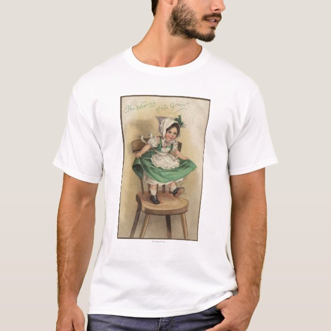 T-shirt Le port du vert (Devant)