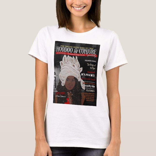 T-shirt Le porte-malheur et créent par trimestre (Devant)
