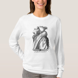 T-shirt Le portrait de Jean Calvin a vieilli 53, 1564
