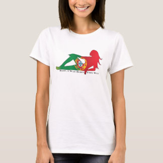 T-shirt Le Portugal des femmes, soutenu ce blanc de