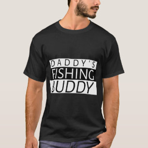 T-shirt Le pote de pêche de papa, m'appelle papa, design, 