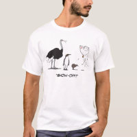 Le poulet drôle de vol de kiwi de pingouin