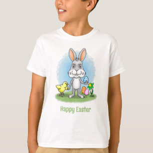 T-shirt Le poulet et le lapin de Pâques