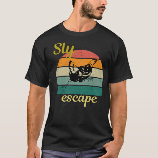 T-shirt Le poulet rusé s'échappe